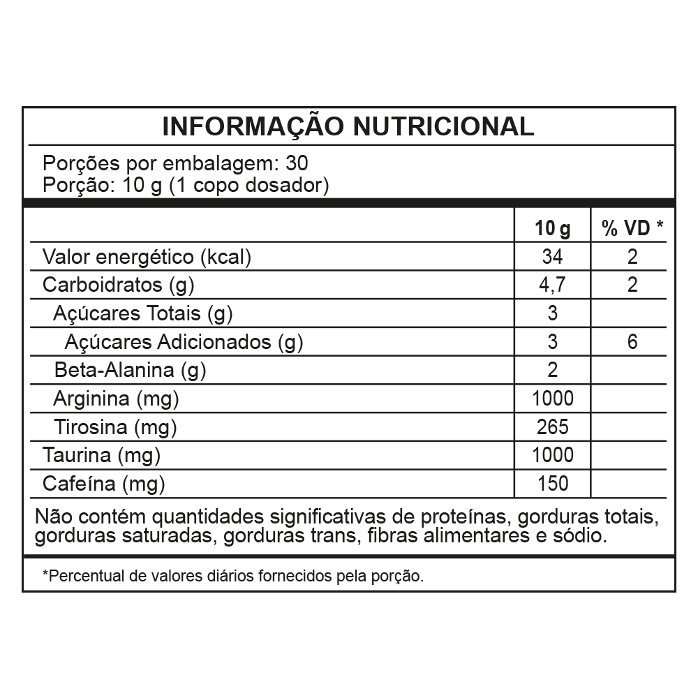 super power pink de limão - pré-treino – 300g - wp